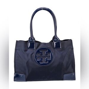 Tory Burch Nylon Elle Navy GUC